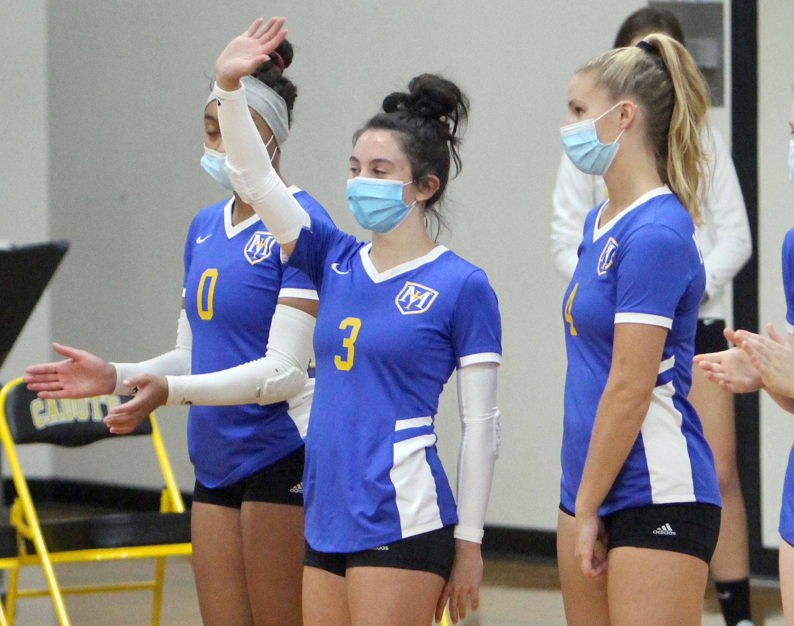 McDonell at Cadott volleyball 10-8-20